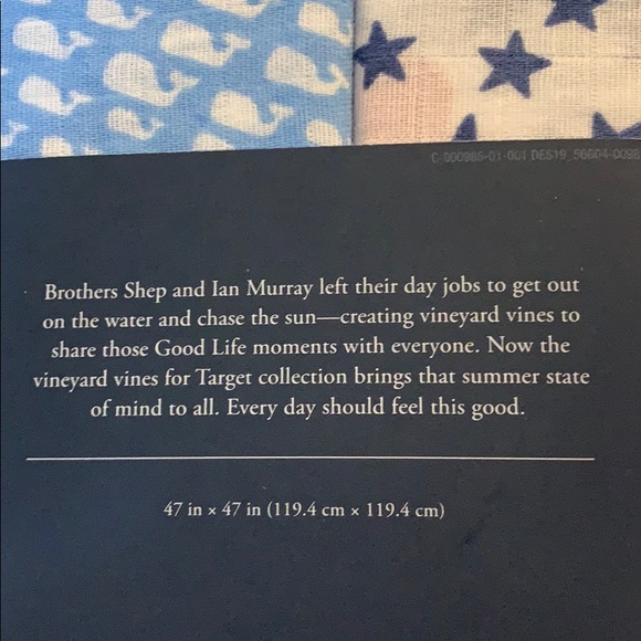 VV for Target | Muslin Swaddles - Picture 2 of 2